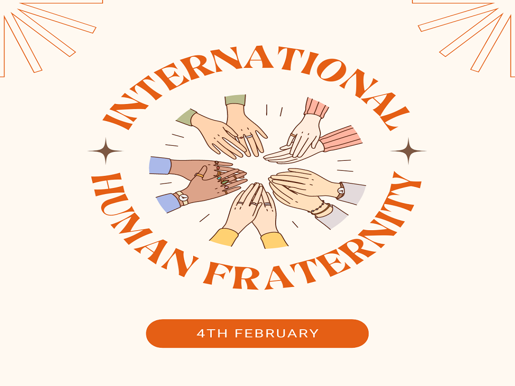 International Day of Human Fraternity — 4th February, 2022