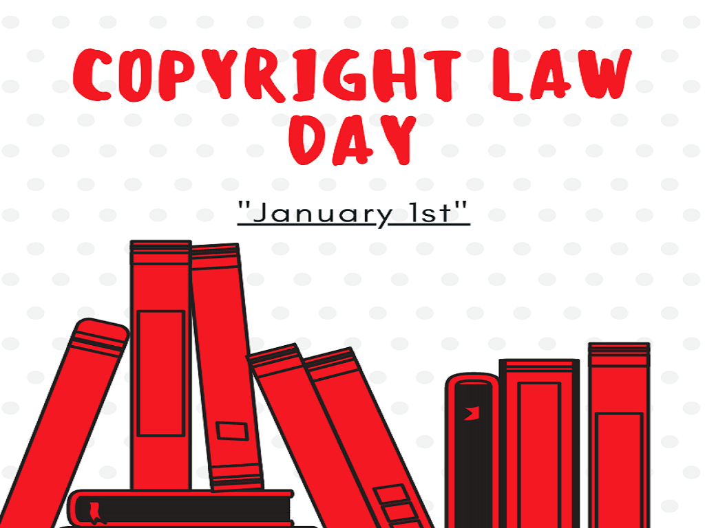 Copyright Law Day — January 1st, 2022