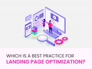 Which is a best practice for optimizing a landing page for Google ads?