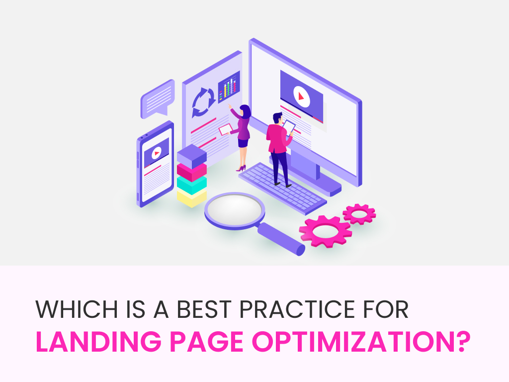 Which is a best practice for optimizing a landing page for Google ads in 2022?