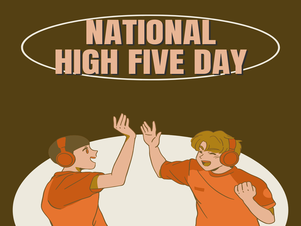 National High Five Day — 21st April, 2022