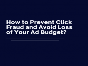 How to avoid click fraud and click spamming