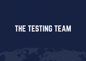 THE TESTING TEAM