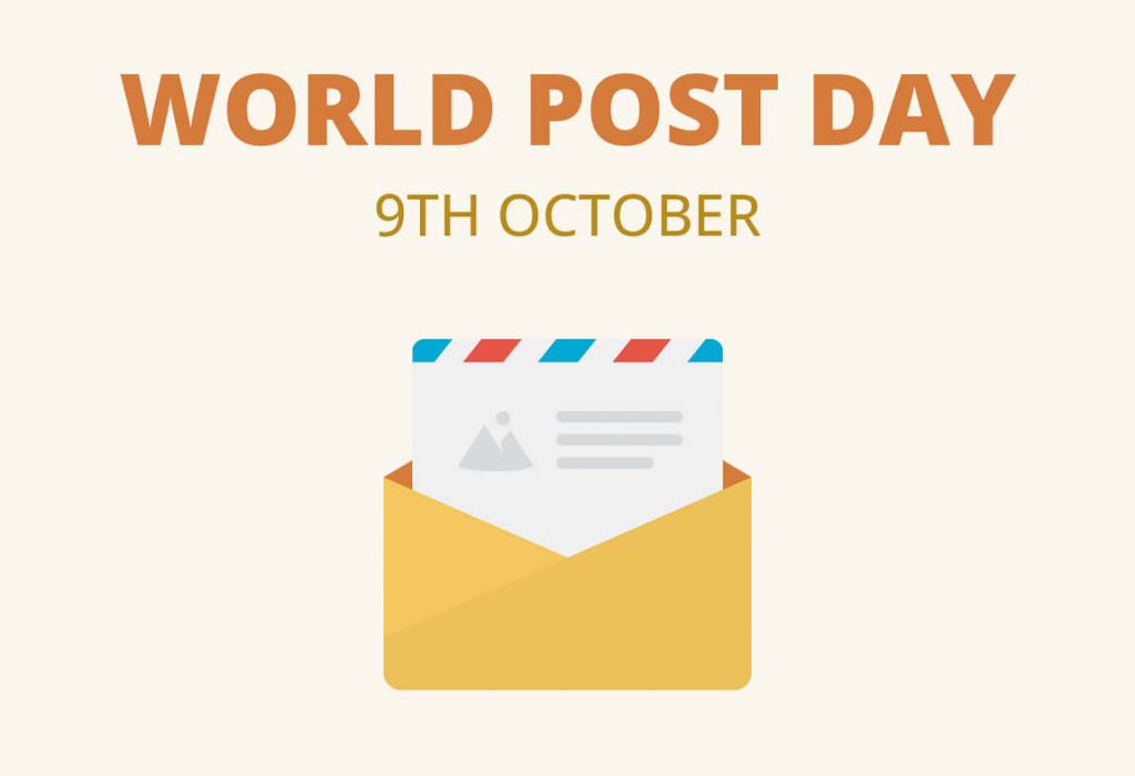 World Post Day — 9th October, 2022