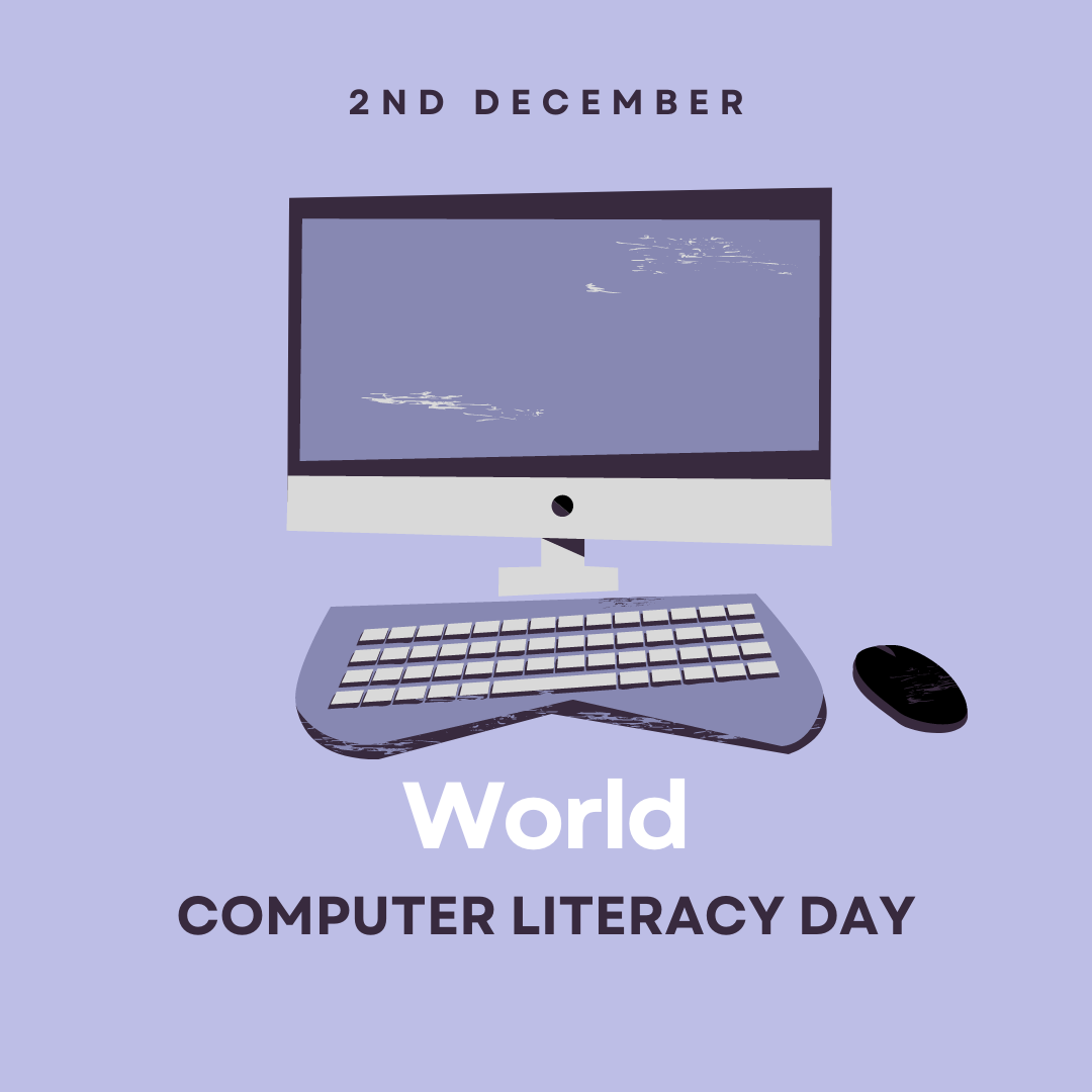 World Computer Literacy Day — 2nd December, 2022 +420 722 829 579