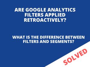 GA filters and segments - what is difference