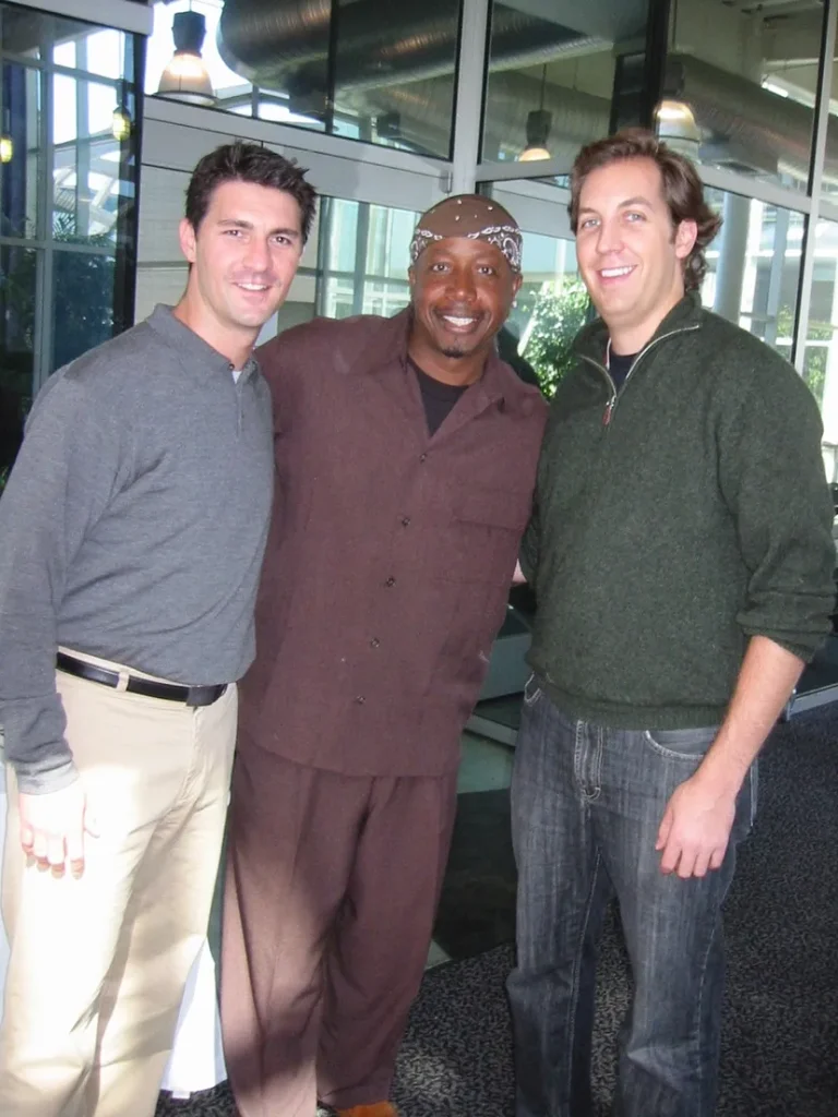 Jack, MC Hammer, and Chris Sacca (2005).