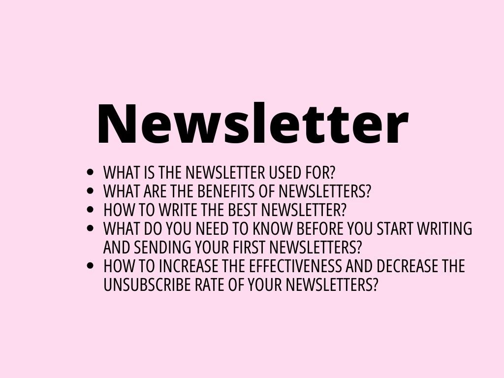 Newsletter