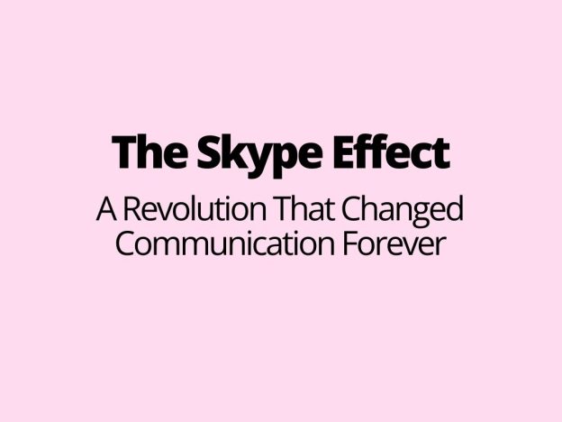The Skype Effect A Revolution That Changed Communication Forever