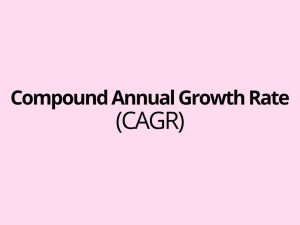 CAGR - What is abbrev. CAGR and how it is calculated - Compound Annual Growth Rate formula