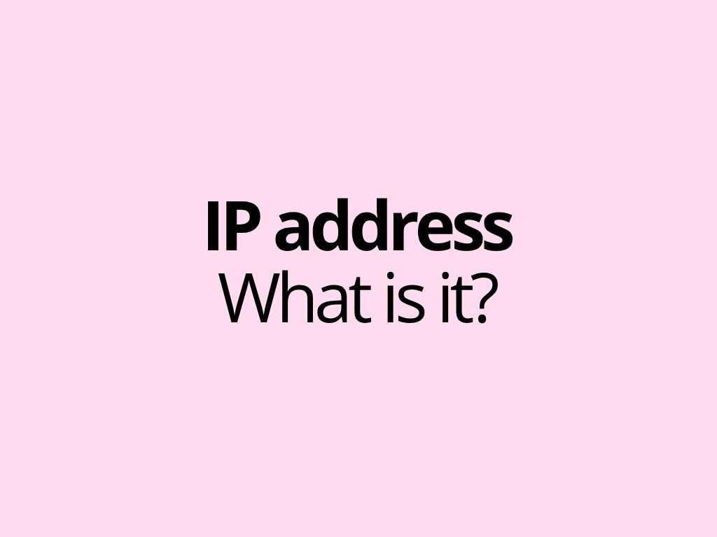 IP address
