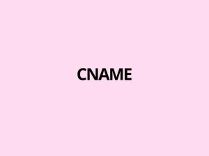 CNAME, short for Canonical Name record, is a DNS record that does not create its own final destination, but instead says that one hostname is simply an alias of another hostname