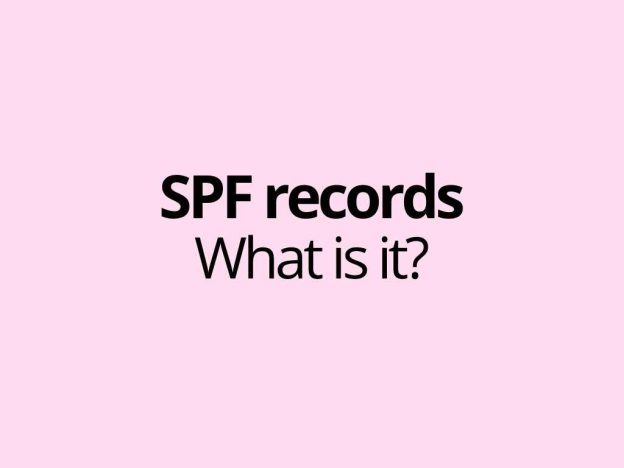 SPF, short for Sender Policy Framework, is a DNS record that allows a domain owner to say which servers are allowed to send email on behalf of that domain