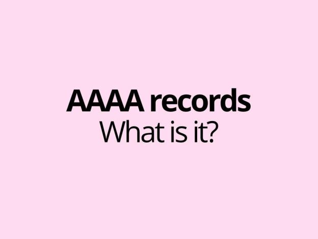 AAAA records - An AAAA record is a DNS record that maps a domain or hostname to a specific IPv6 address