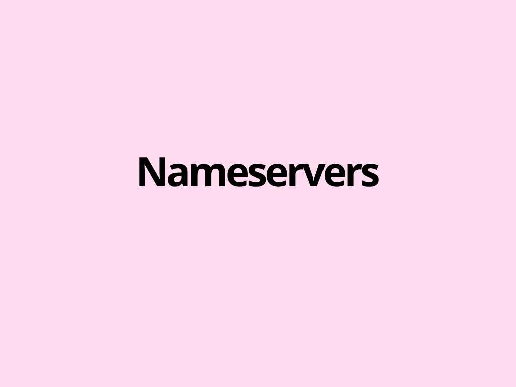 Nameservers