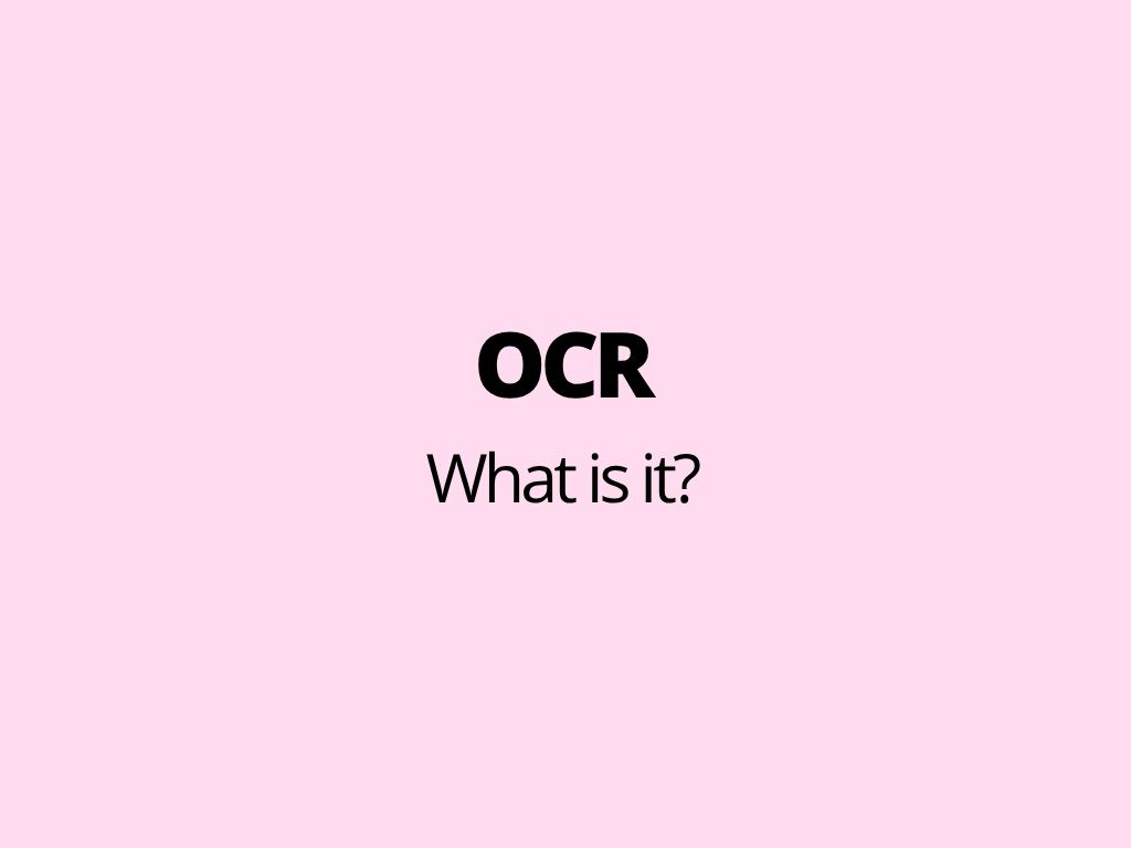 OCR