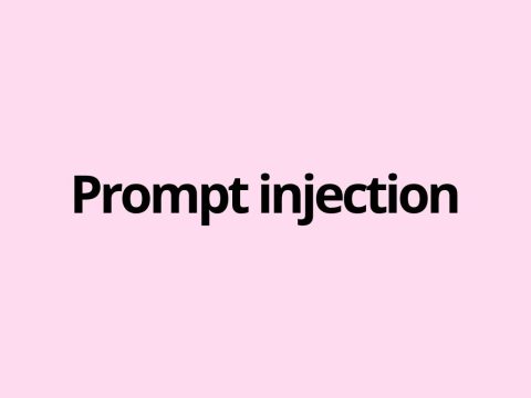 Prompt injection
